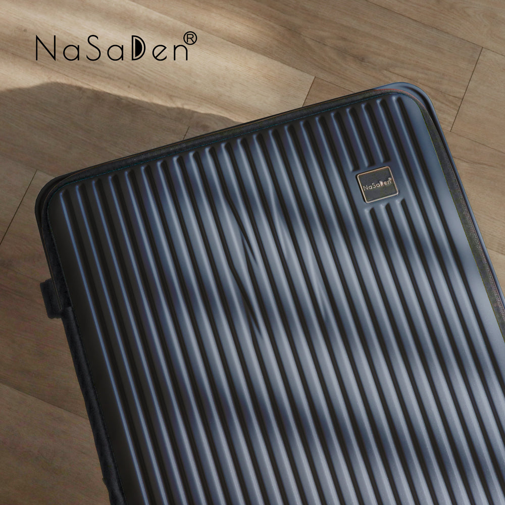 【NaSaDen】Rhein Series Stripe Cat 25" / 29" Front Opening Luggage