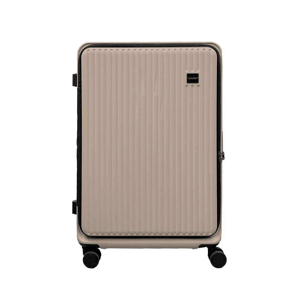 【NaSaDen】Rhein Series Camel Gold 25" / 29" Front Opening Luggage