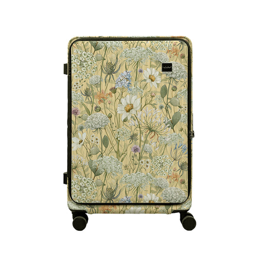 【NaSaDen】Rhein Series Snapdragon Yellow 25" / 29"  Front Opening Luggage