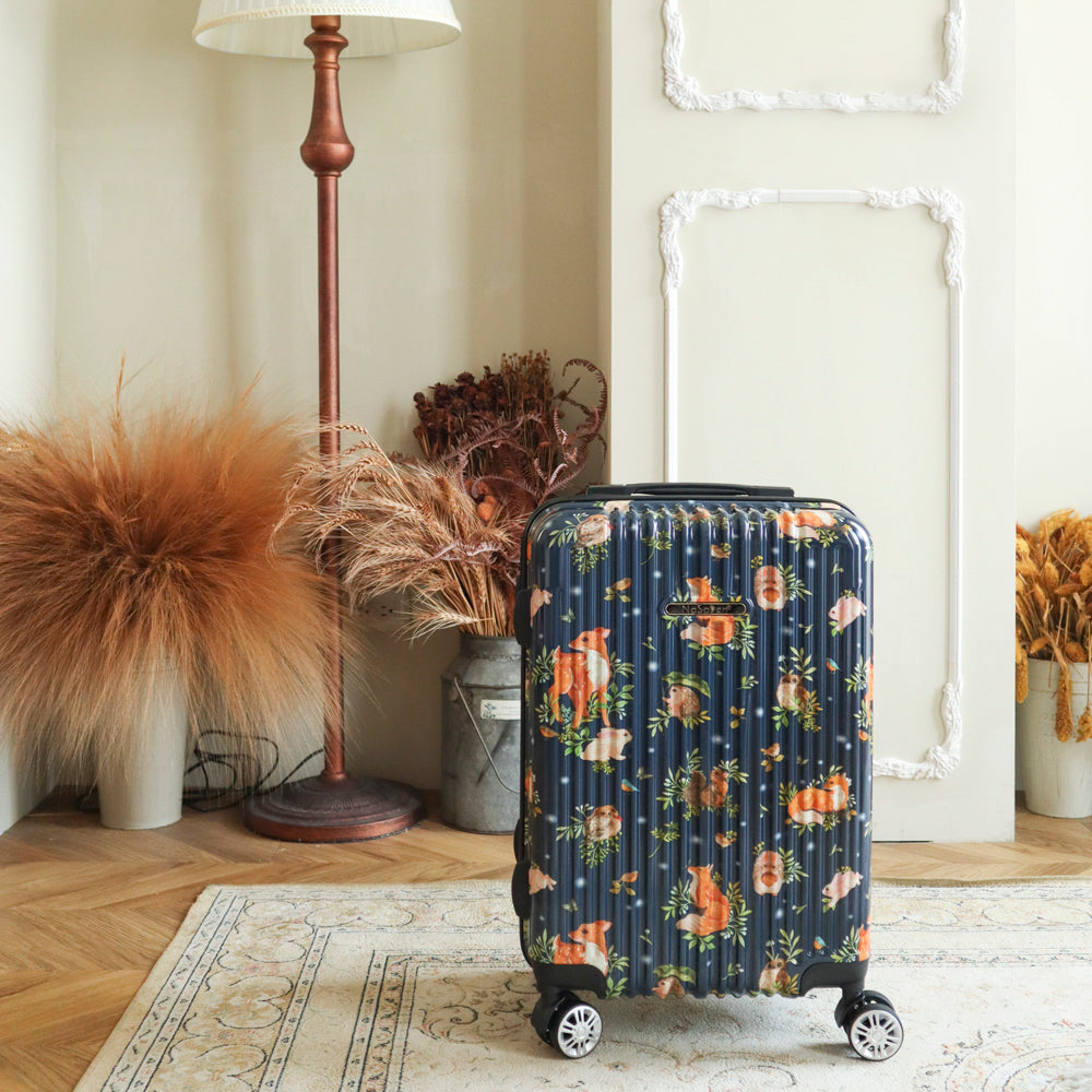 【NaSaDen】Hope Limited Pattern Printed 22" Carry on / 29" Checked Zipper Luggage