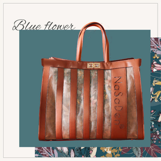 NaSaDen Freya Bag (Green Flower)