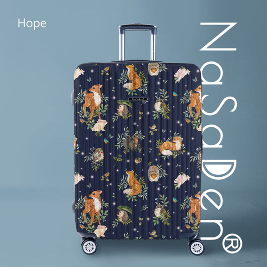 【NaSaDen】Hope Limited Pattern Printed 22" Carry on / 26" / 29" Checked Zipper Luggage