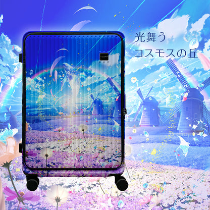 德國NaSaDen納莎登前開行李箱【Makoron空に浮かぶ海物語】第一波聯名印花拉鍊行李箱29吋(早鳥預購中)