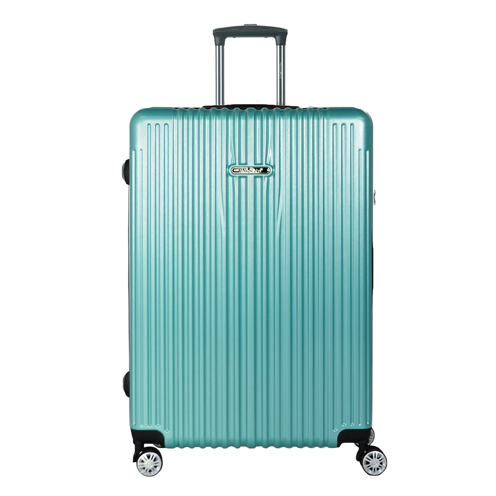 NaSaDen [ Bremen Green ] 29" Checked Zipper Luggage In Stock