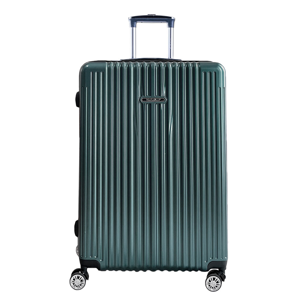 NaSaDen [ Mystery Green ] 22" Carry on/ 29" Checked Zipper Luggage