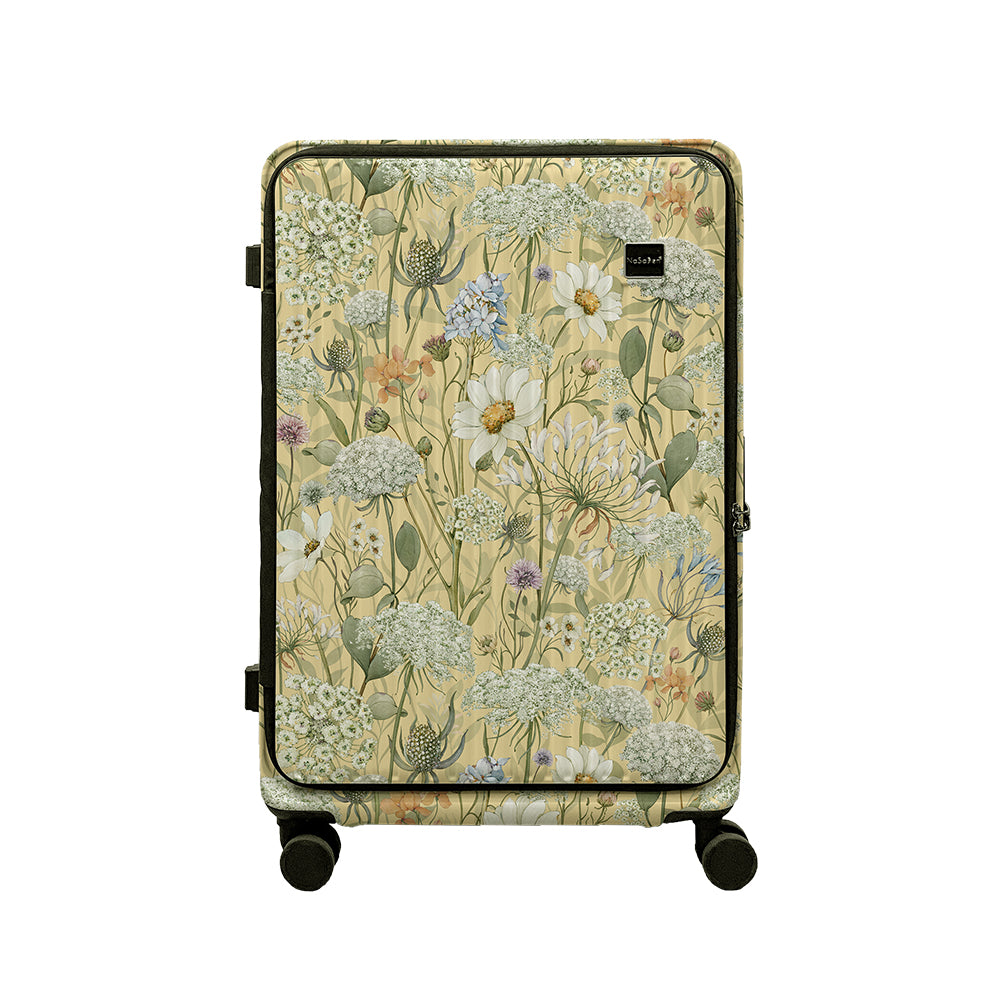 【NaSaDen】Rhein Series Snapdragon Yellow 25" / 29"  Front Opening Luggage