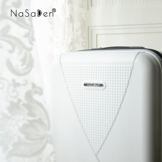 NaSaDen Hohenzollern Series Limited Edition [Arctic White] 29" Pickup extendable suitcase/ Large checked luggage